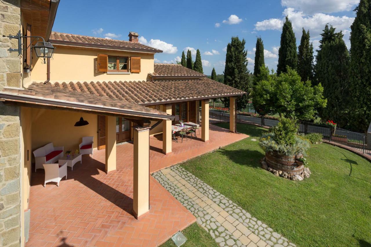 Villa Poggio Pellicciaia Arezzo Exterior foto